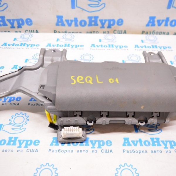Подушка безопасности airbag колени водителя Toyota Sequoia 2008-2022 серая (01) 73900-0C020-B0