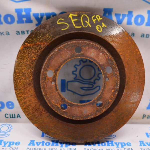 Диск тормозной перед прав Toyota Sequoia 2008-2022 355мм 43512-0C020