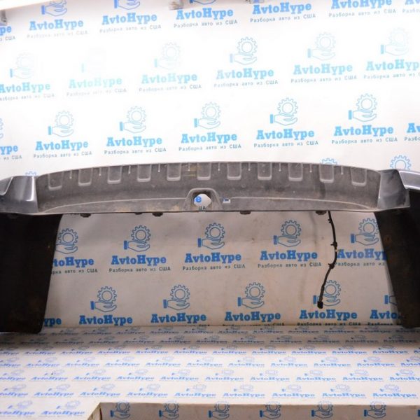 Бампер задний голый Toyota Sequoia 2008-2022 (01) цвет графит 1F9 треснут 521590C910