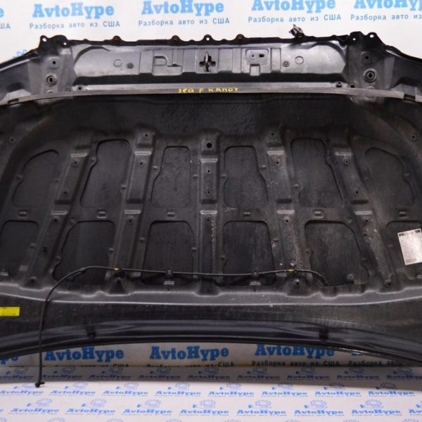 Капот голый Toyota Sequoia 2008-2022 (01) цвет графит 1F9 деф.замят слева 533010c040