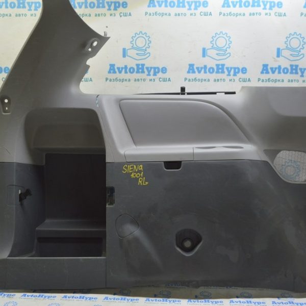 Обшивка арки левая Toyota Sienna 11-14 темно-серая, с серой вставкой, с шторкой 6252008051B0