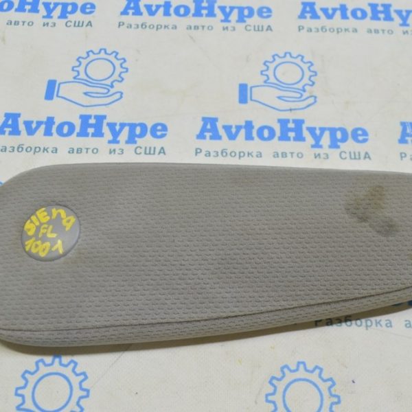 Подлокотник водительского сиденья Toyota Sienna 11-20 велюр серый 72820-08180-B0