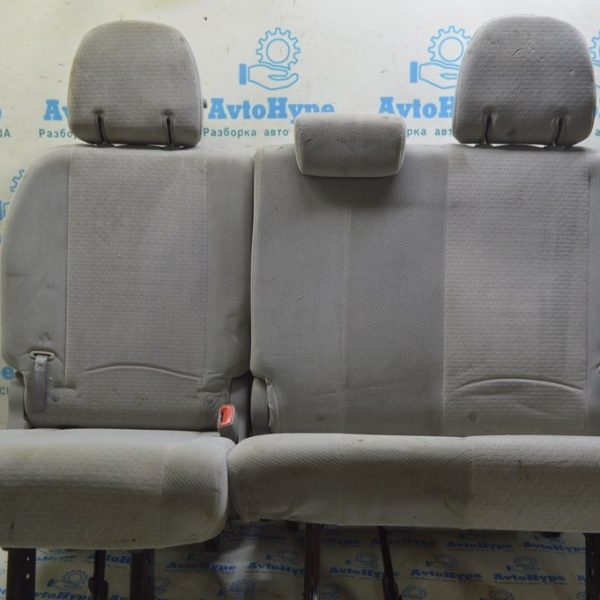 Задний ряд сидений 3 ряд Toyota Sienna 11-14 велюр серый, механический (01) 7902208170B4