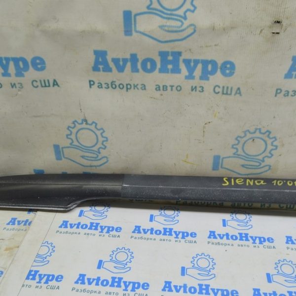 Накладка рейлинга передняя левая Toyota Sienna 11-20 (01) Реал М. 63492-08020