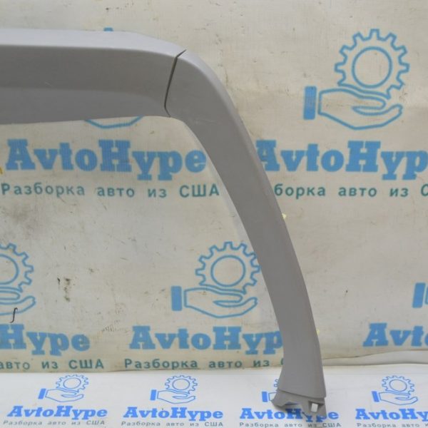 Обшивка двери багажника левая Toyota Sienna 15-20 серая (01) Реал М. 67938-08020-B1