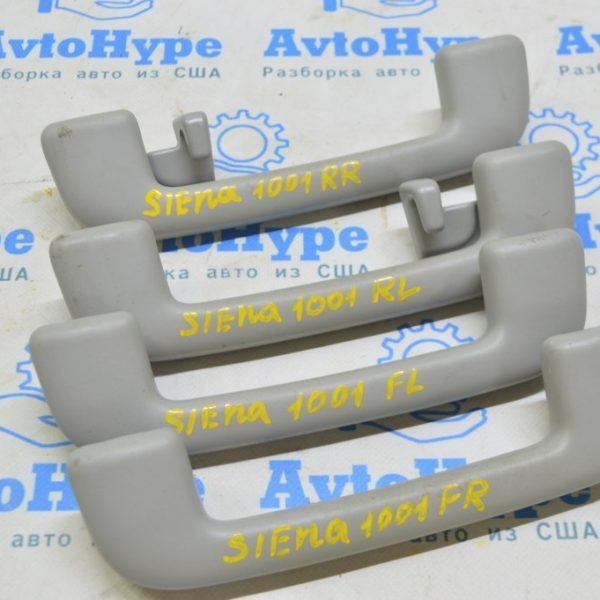 Ручка потолка передняя правая Toyota Sienna 11-20 серая (01) Реал М 74610-0T020-B0