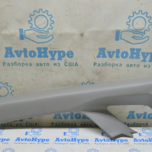 Накладка передней стойки верхняя левая Toyota Sienna 15-20 серая (01) Реал М 62212-08070-B1