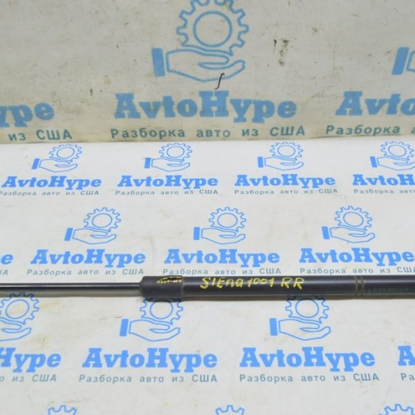 Амортизатор двери багажника правый Toyota Sienna 11-20 трещина на пыльнике (01) Реал М 68950-08010-B