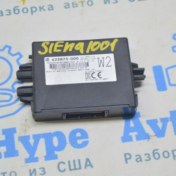 ANTI THEFT LOCKING CONTROL MODULE Toyota Sienna 15-20 (01) Реал М 89780-08060