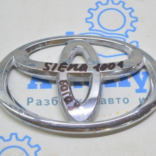 Эмблема значок TOYOTA двери багажника Toyota Sienna 11-20 (01) Реал М 75432-06030
