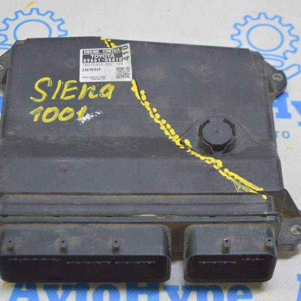 Блок ECU компьютер двигателя Toyota Sienna 15-16 (01) Реал М дефект корпуса 89661-08410