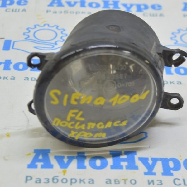 Противотуманная фара птф левая Toyota Sienna 11-20 (01) Реал М посыпался хром, слом крепл 81220-08020