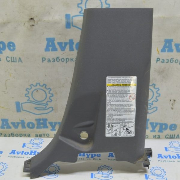 Накладка центральной стойки нижняя правая Toyota Sienna 15-20 серая (01) Реал М 62413-08060-B0