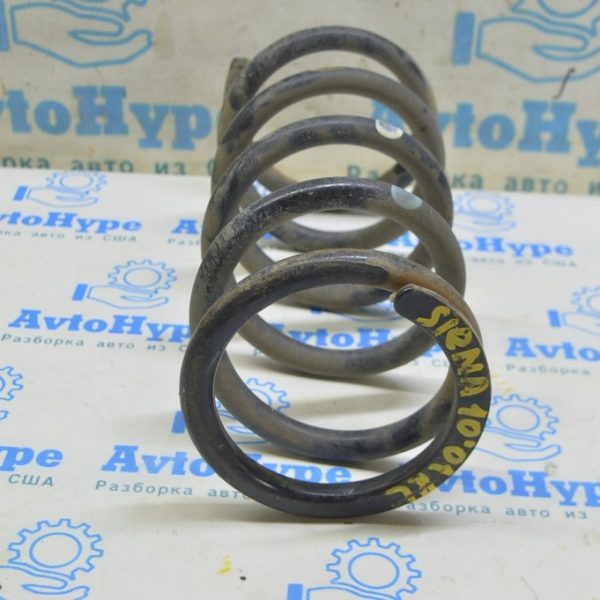 Пружина задняя левая Toyota Sienna 15-20 FWD (01) Реал М 48231-08051