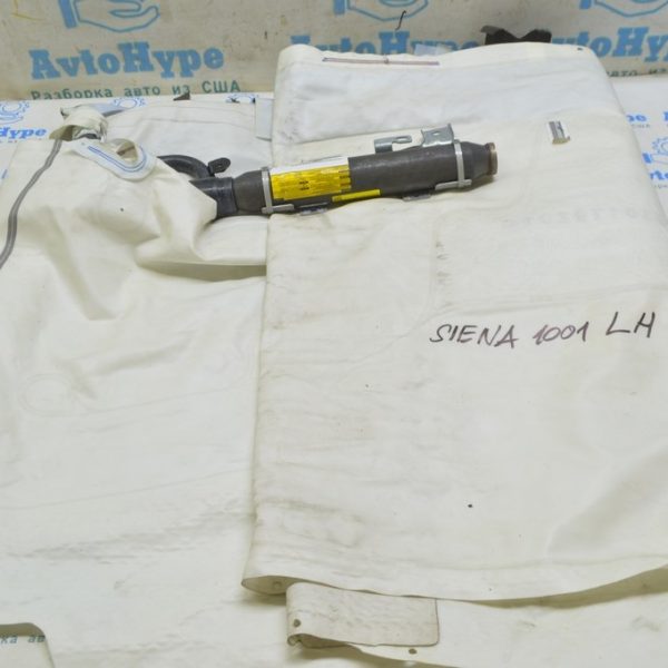 Подушка безопасности airbag боковая шторка левая Toyota Sienna 11-16 (01) Реал М стрельнувшая 6218008020