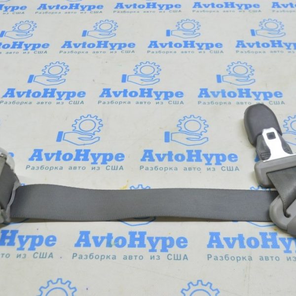 Ремень безопасности 3 ряд задний левый Toyota Sienna 15-20 серый (01) Реал М 73570-08032-B5