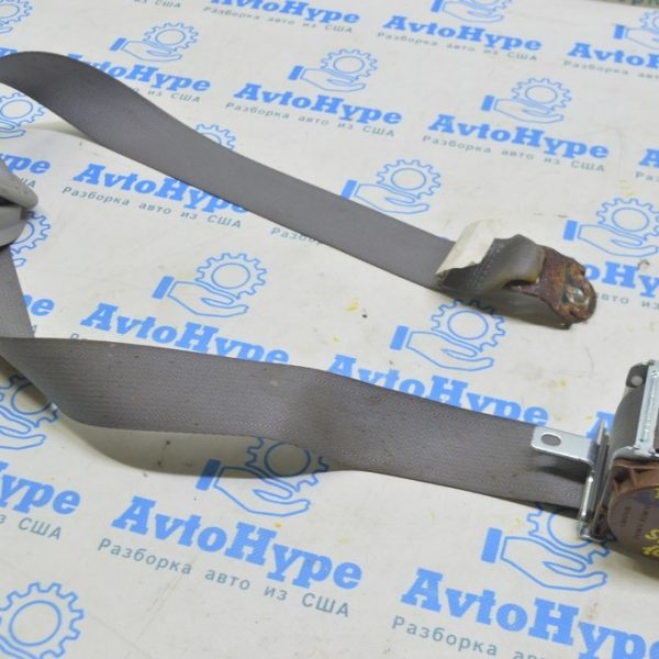 Ремень безопасности 2 ряд задний левый Toyota Sienna 15-20 серый (01) Реал М 73370-08050-B2