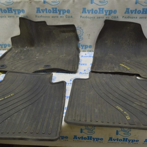 Коврик салона пассажирский Toyota Sienna 11-20 резина (01) Реал М PU320-08110-01