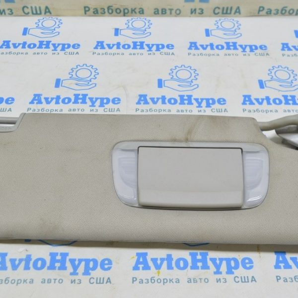 Козырек правый Toyota Sienna 15-16 серый (01) Реал М. 74310-08041-B0