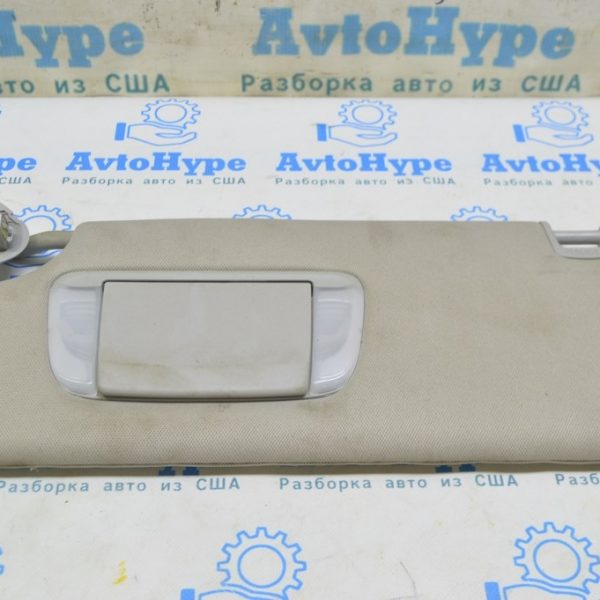 Козырек левый Toyota Sienna 15-16 серый (01) Реал М. надрыв 74320-08041-B0