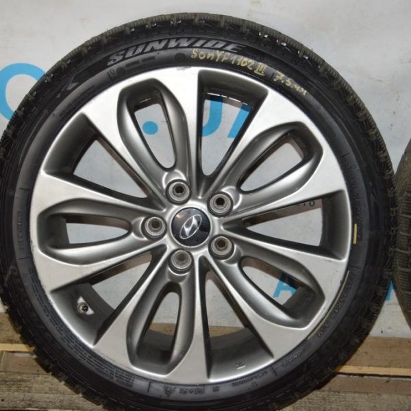 Диск колесный R18 Hyundai Sonata 11-13 (02) 3 бордюрка, вареный 529103Q350