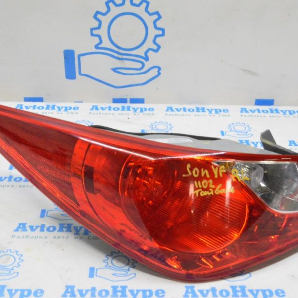 Фонарь внешний крыло левый Hyundai Sonata 11-15 бензин (02) неориг TYC 924013Q000