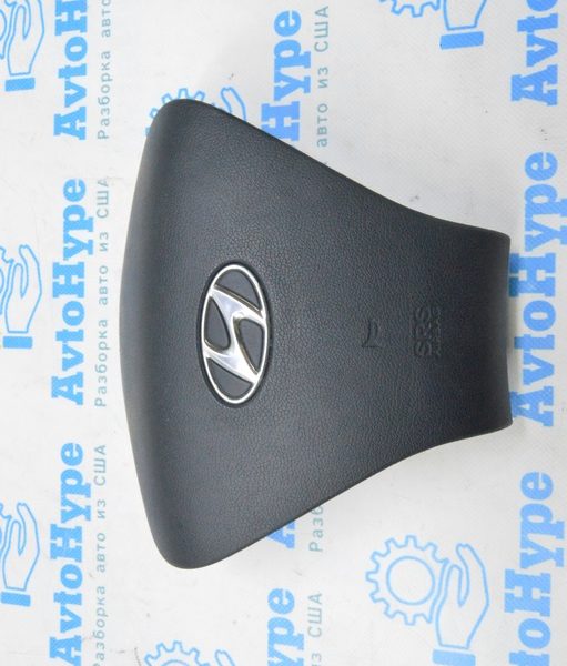 Подушка безопасности airbag в руль водительская Hyundai Sonata 11-15 (02) 569004R100HZ