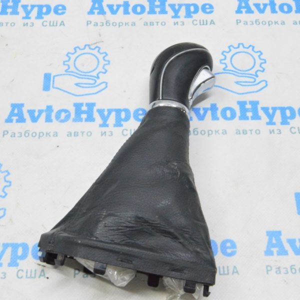 Ручка АКПП Hyundai Sonata 11-15 кожа черн (02) потерта 46720-3Q100-RY