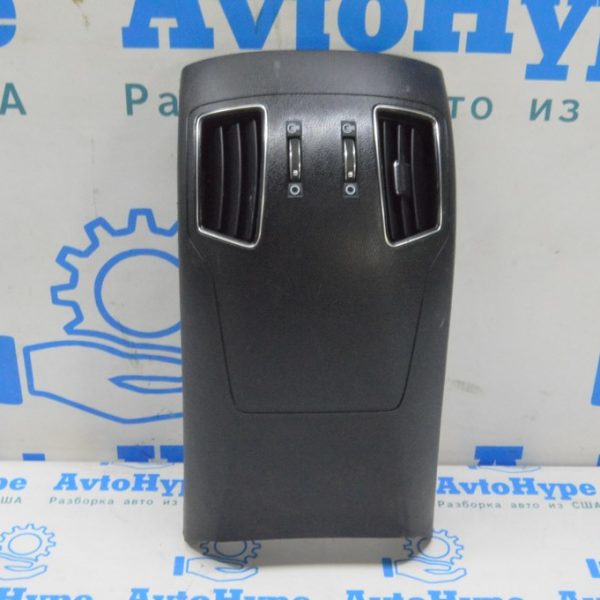Накладка центральной консоли задняя Hyundai Sonata 11-15 черный, с дефлекторами 846803S050RY