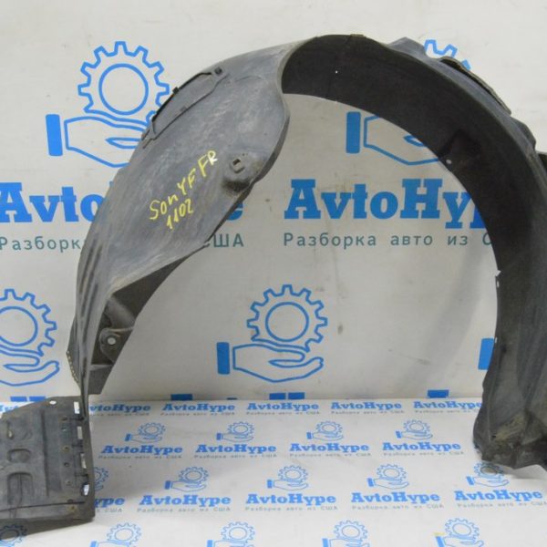 Подкрылок передний правый Hyundai Sonata 11-15 (02) нет фрагмента 868123Q000