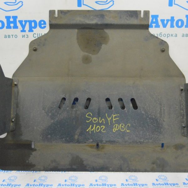 Защита двигателя Hyundai Sonata 11-15 с кронштейном (02) металл, неориг