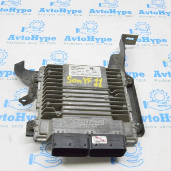 Блок ECU компьютер двигателя Hyundai Sonata 11-15 2.0Т (02) 391112G691