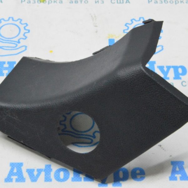 Накладка передней панели центральная левая Hyundai Sonata 11-15 черный, под кнопку 848413S100RY