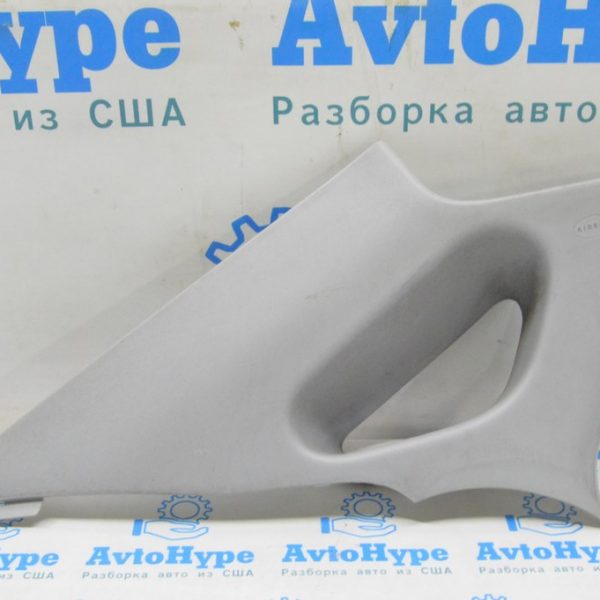 Накладка задней стойки левая Hyundai Sonata 11-15 серая (02) царапины 858503Q000TX