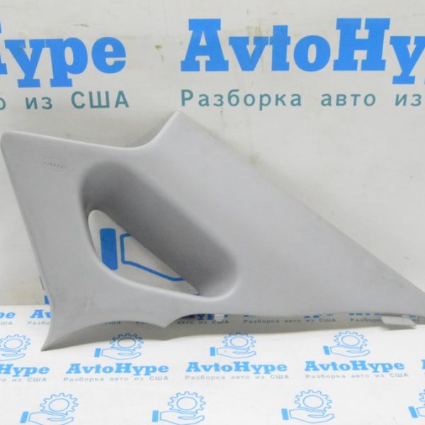 Накладка задней стойки правая Hyundai Sonata 11-15 серая 85860-3Q000-TX