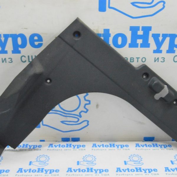 Обшивка стенки багажника правая Hyundai Sonata 11-15 черная 857853S000RY