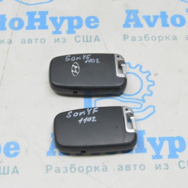 Ключ Hyundai Sonata 11-15 smart 4 кнопки (02) потерт 95440-3Q000
