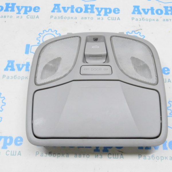 Плафон освещения передний Hyundai Sonata 11-15 под панораму, серый 928104R000TX