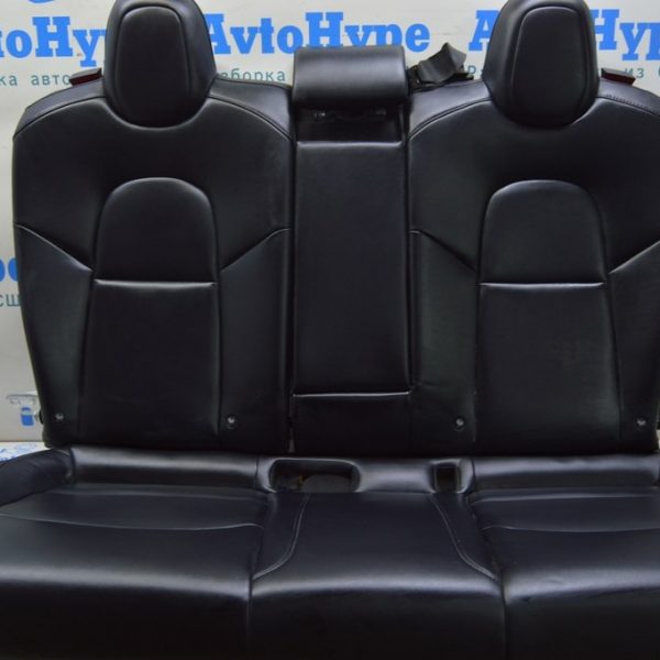 Задний ряд сидений 2 ряд Tesla Model 3 18- кожа черная, с подогревом (03) 7654336-01-C