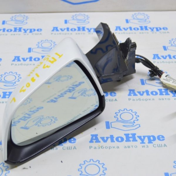 Зеркало боковое левое Tesla Model 3 18- 15 пин, подогрев, автозатемнение (03) белое, крашено 152183100C