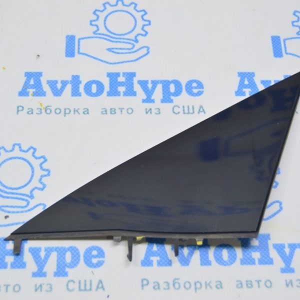 Накладка зеркала треугольник наружная перед лев Tesla Model 3 18- черн глянец (03) слом крепл 1130655-00-E