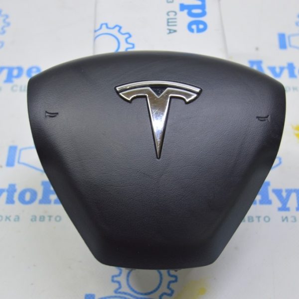 Подушка безопасности airbag в руль водительская Tesla Model 3 18- черн (03) 1508347-00-C