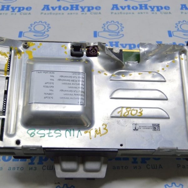 Self Driving Computer HW 3.0 Autopilot Tesla Model 3 18- (03) сломана крышка 109805800F