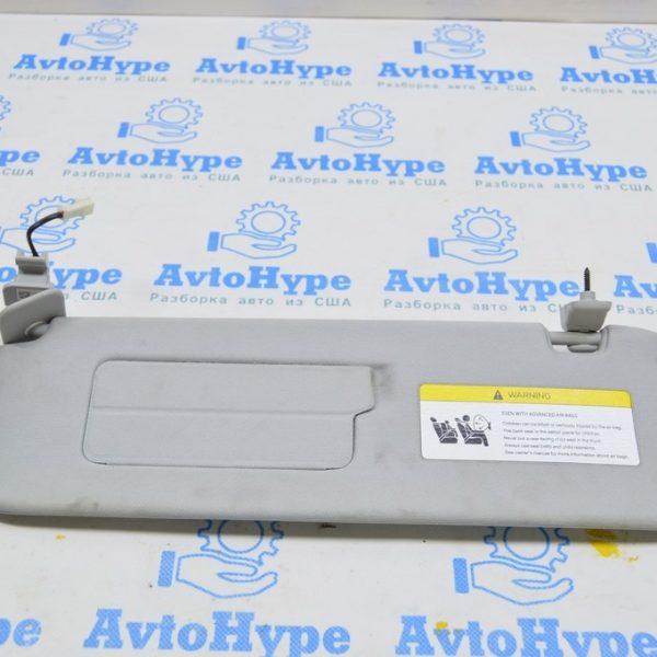 Крючек крепления водительского козырька Tesla Model 3 18- серый 1130993-00-B