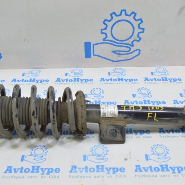 Стойка амортизатора в сборе передняя лев Tesla Model 3 18- RWD (03) 1044364-00-E