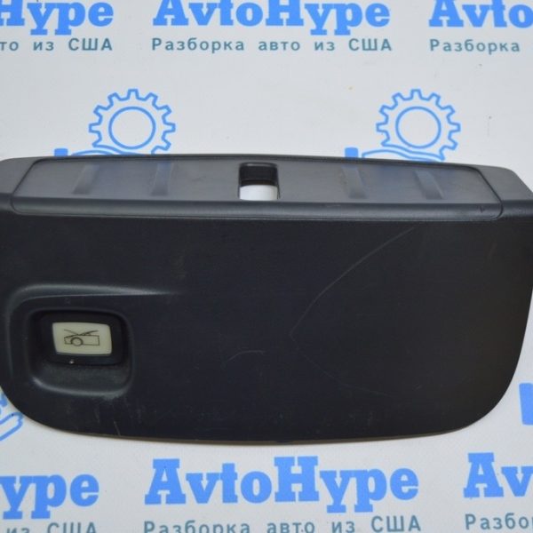 Накладка проема переднего багажника Tesla Model 3 18- чёрн без кнопки 1095858-00-D