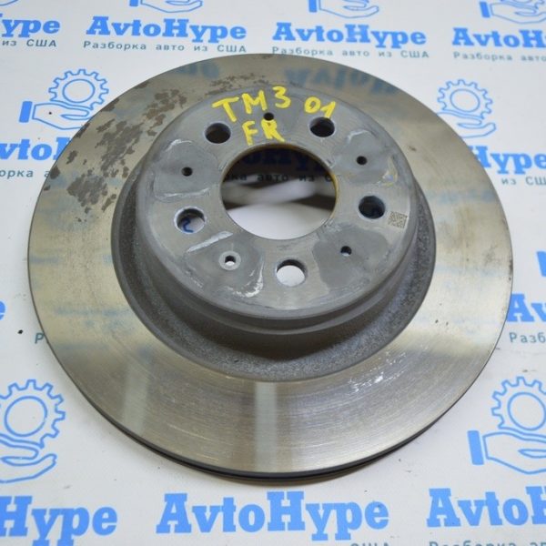 Диск тормозной передний прав Tesla Model 3 18-25мм/320мм 1044611-00-D