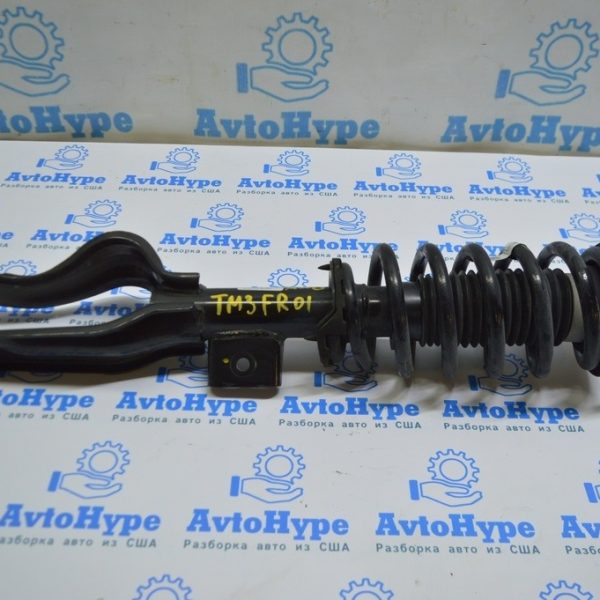 Стойка амортизатора в сборе передняя правая Tesla Model 3 18- AWD (01) 1044368-00-G