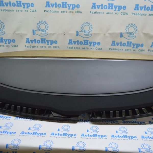 Торпедо передняя панель с AIRBAG Tesla Model 3 18- кожа черн, с накладкой под динамики (02) 1083401-05-J