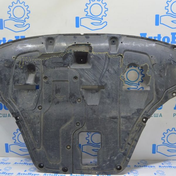 Защита двигателя Hyundai Tucson 22- (01) надрывы, нет фрагмента 29110N7000